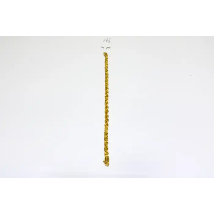 14 Ayar Gerçek Altın Halat Künye