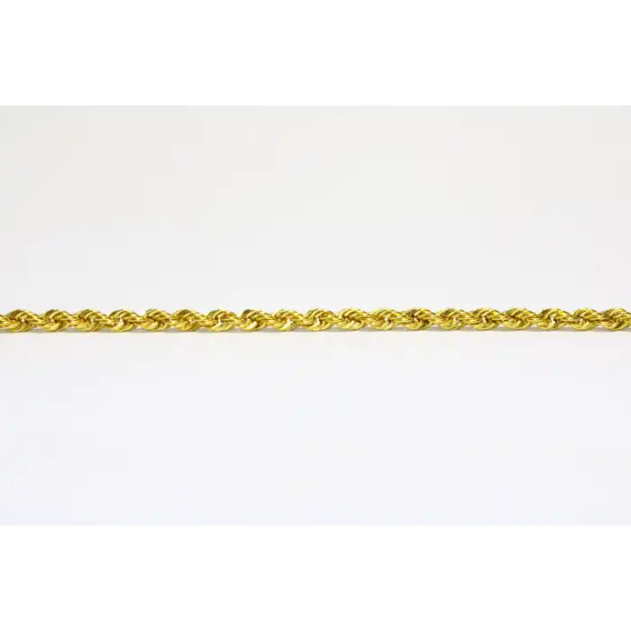 14 Ayar Gerçek Altın Halat Künye