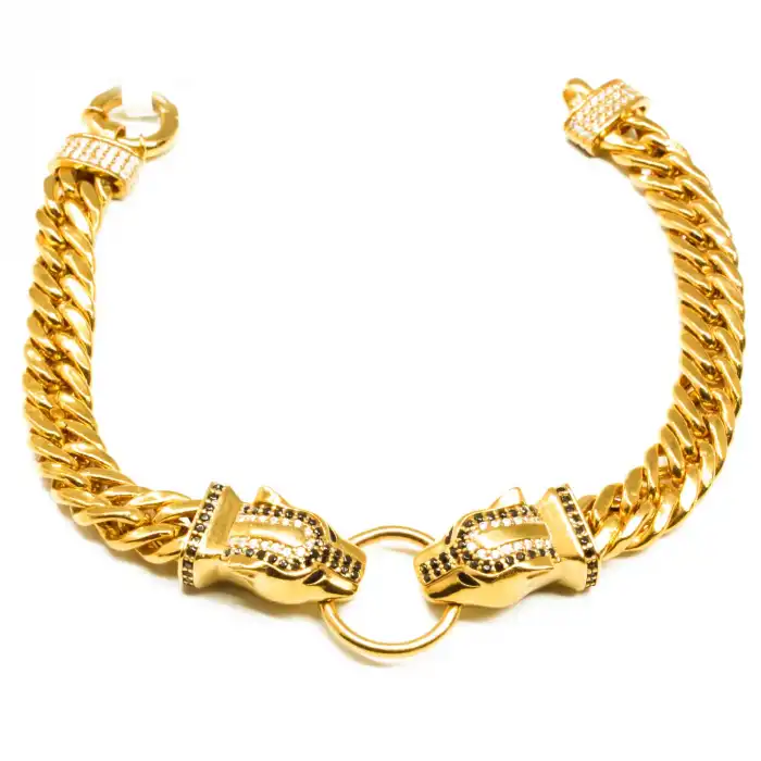 14 Ayar Gurmet Jaguar Bileklik