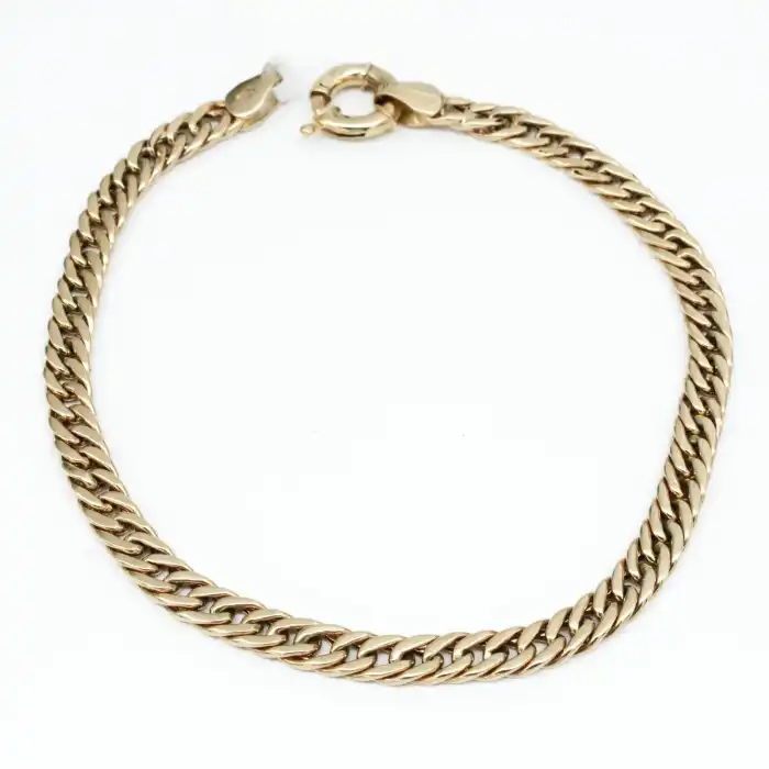 14 Ayar Gurmet Sığ Bileklik