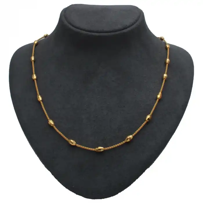 14 Ayar Halat Taneli Kolye