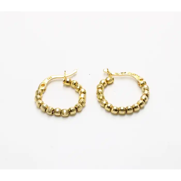 14 Ayar Halka Dorika Küpe