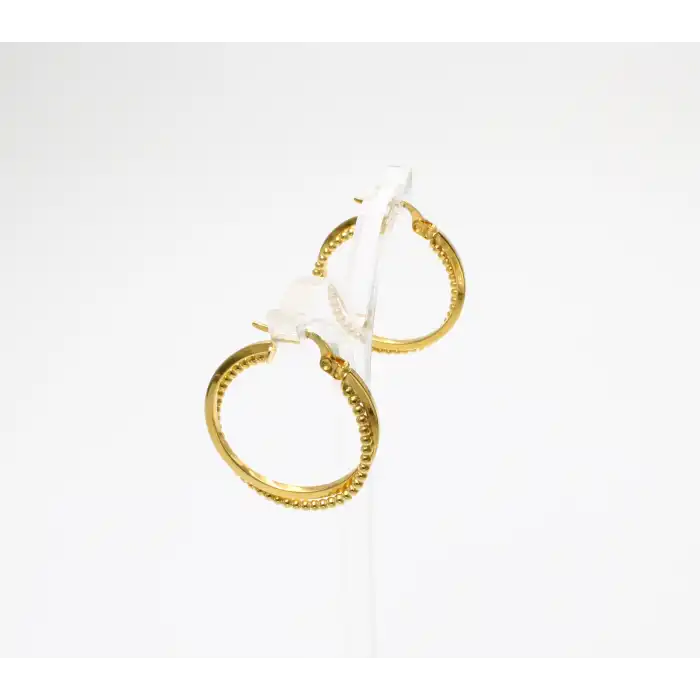 14 Ayar Halka Dorikalı Küpe