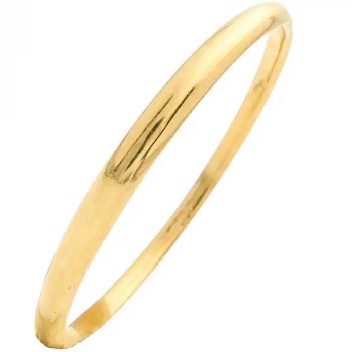 14 Ayar Halka Düz Kelepçe