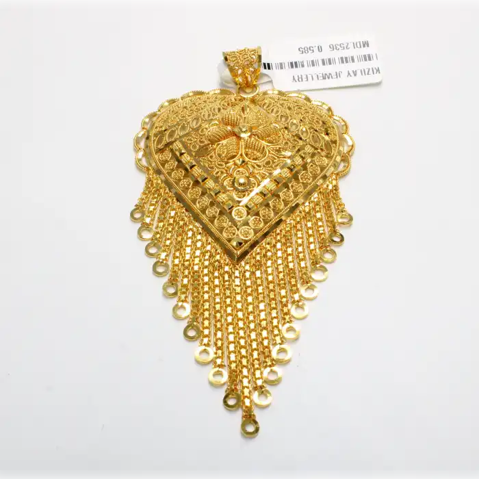 14 Ayar Harika Hint Kolye Ucu