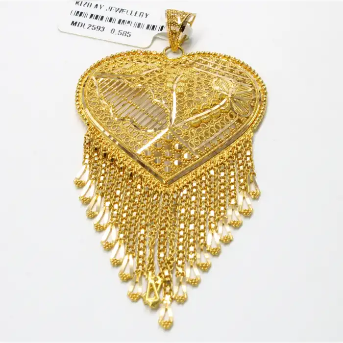 14 Ayar Harika Model Hint Kolye Ucu