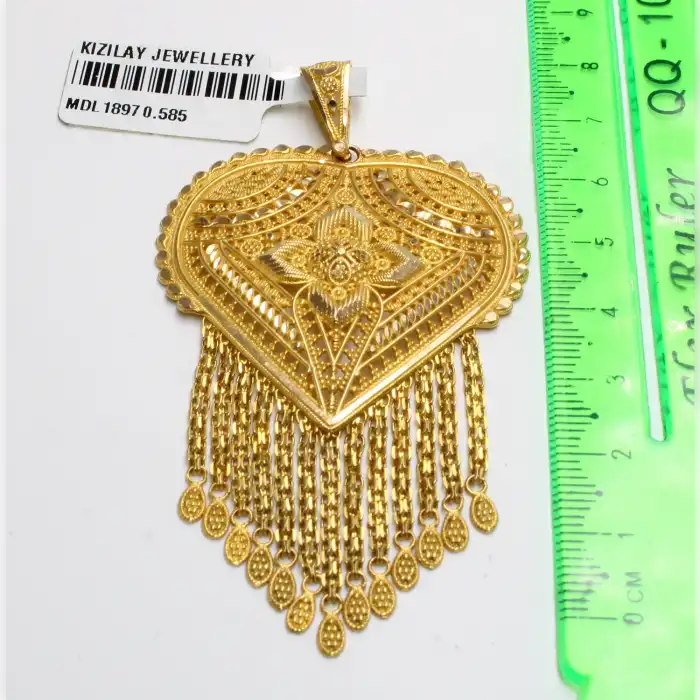 14 Ayar Harika Model Hint Kolye Ucu