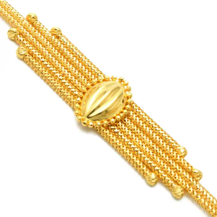 14 Ayar Hasır Model Kalze Seti