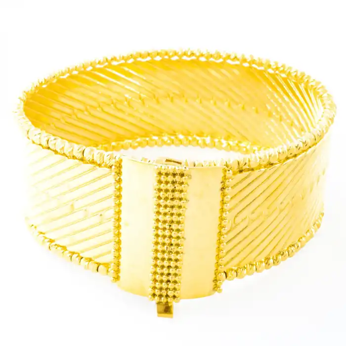 14 Ayar Hasır Model Nokta Kelepçe