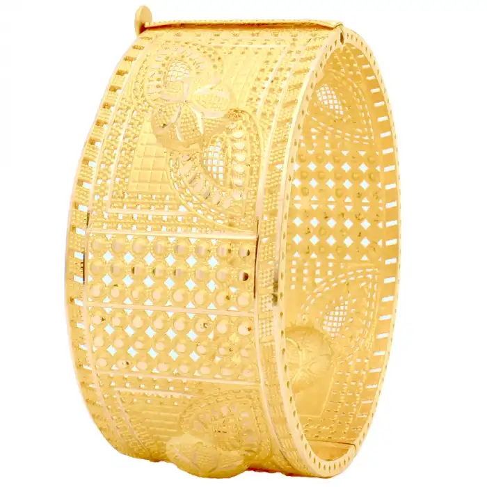 14 Ayar Hint Kelepçe Bilezik