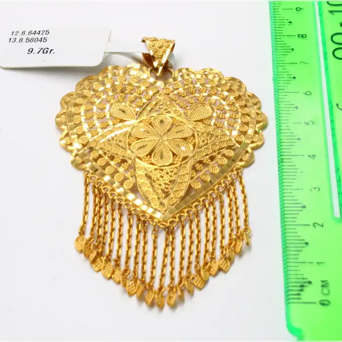 14 Ayar Hint Kolye Ucu