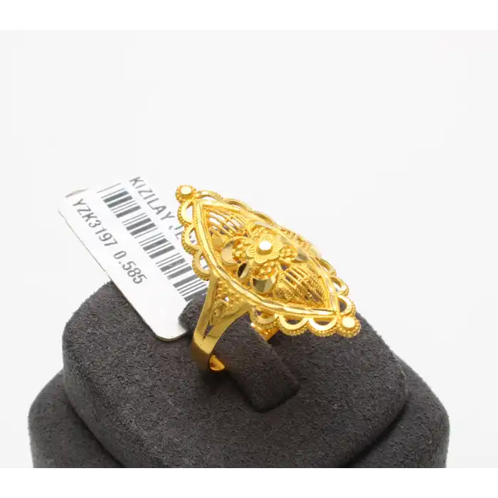 14 Ayar Hint Yüzük