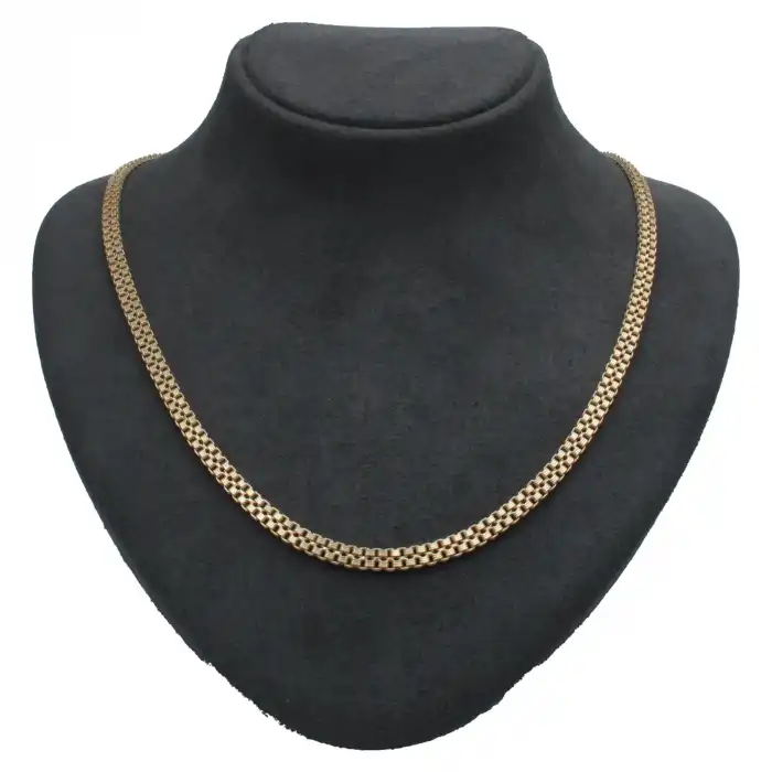 14 Ayar Işleme Zincir Kolye