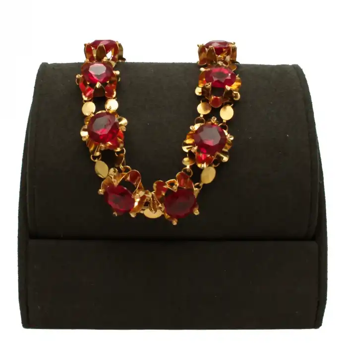 14 Ayar Kırmızı Akik Set