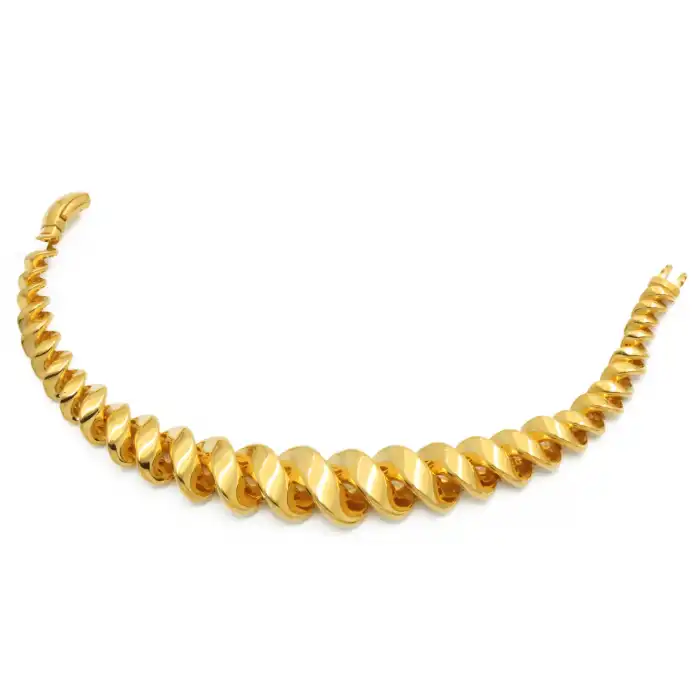 14 Ayar Örgü Bileklik