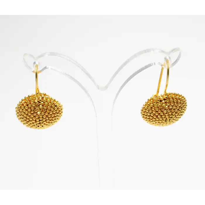 14 Ayar Parmak ızi Küpe