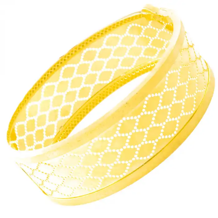 14 Ayar Petek Model Kelepçe Bilezik