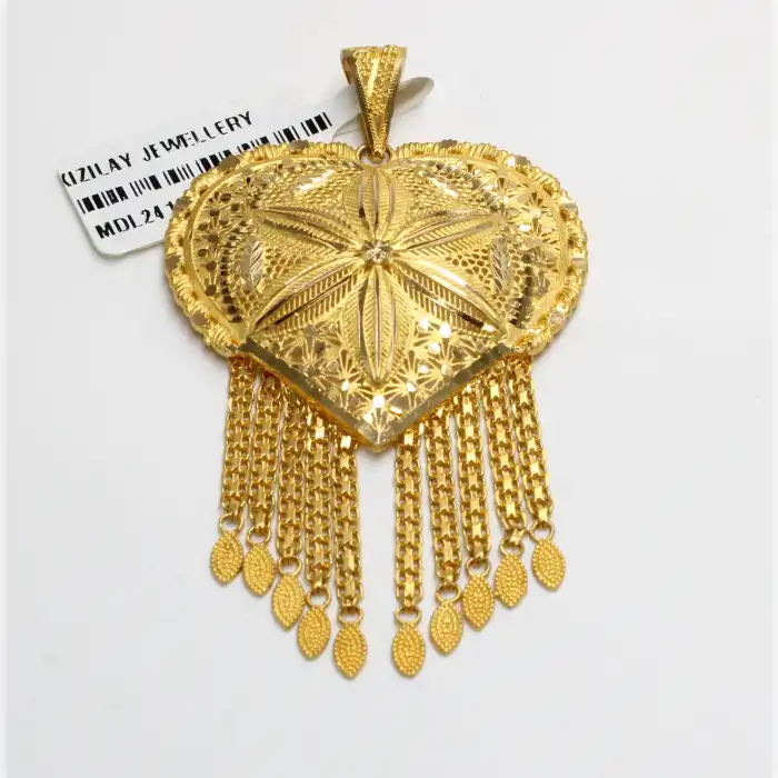 14 Ayar Saray Model Hint Kolye Ucu