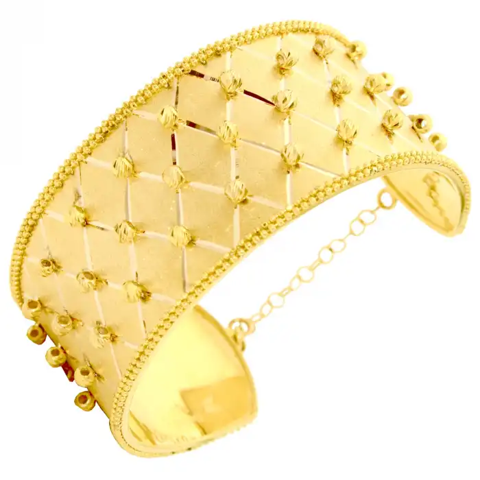 14 Ayar Taneli Dorika Mega Bilezik