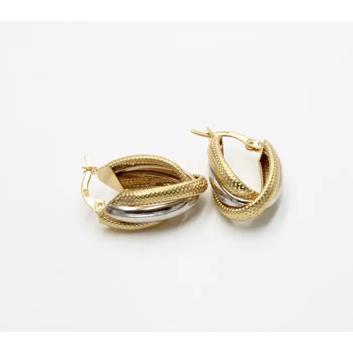 14 Ayar Tasarım Küpe