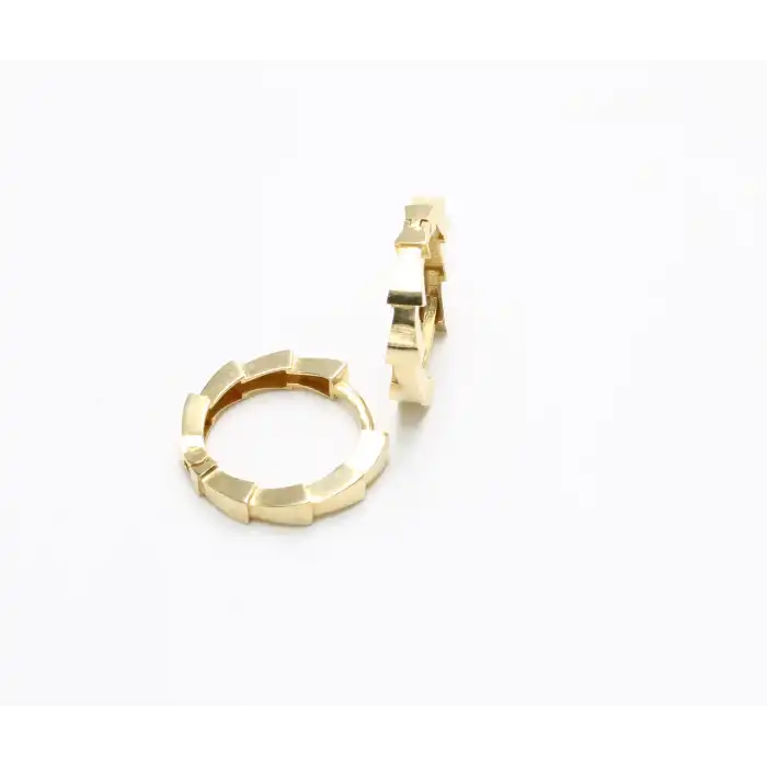 14 Ayar Tasarım Küpe