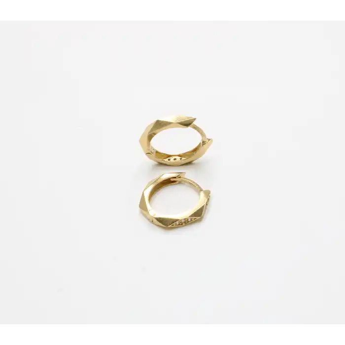 14 Ayar Tasarım Küpe