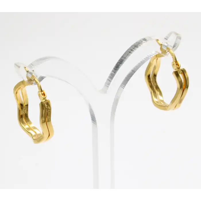 14 Ayar Tasarım Küpe