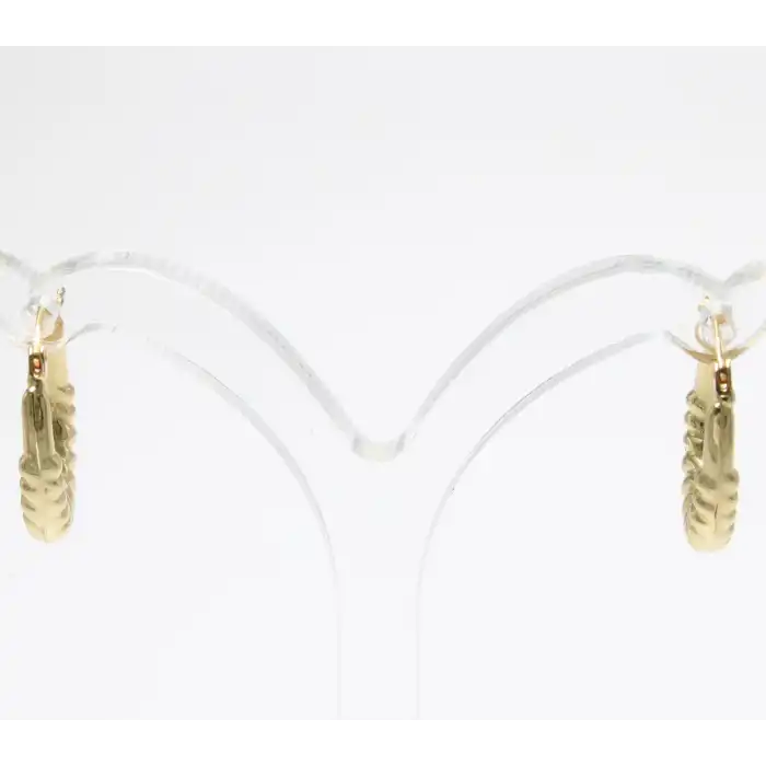 14 Ayar Tasarım Küpe