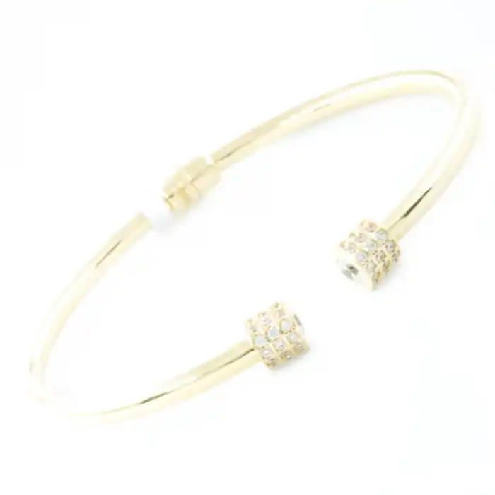 14 Ayar Taşlı Aç Kapa Kelepçe