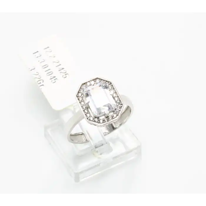 14 Ayar Taşlı Baget Yüzük