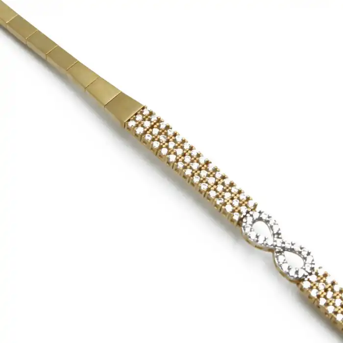 14 Ayar Taşlı Sonsuzluk Set