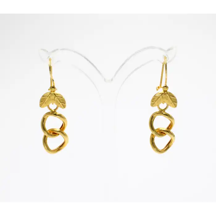 14 Ayar Uzay Yolu Küpe