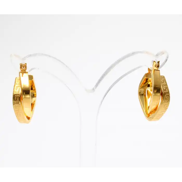 14 Ayar Versace Model Küpe