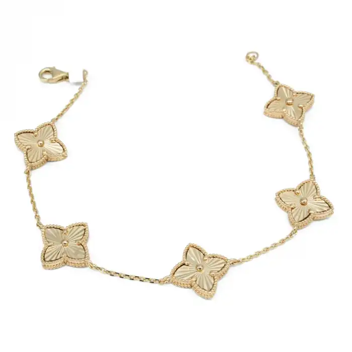 14 Ayar Yonca Bileklik