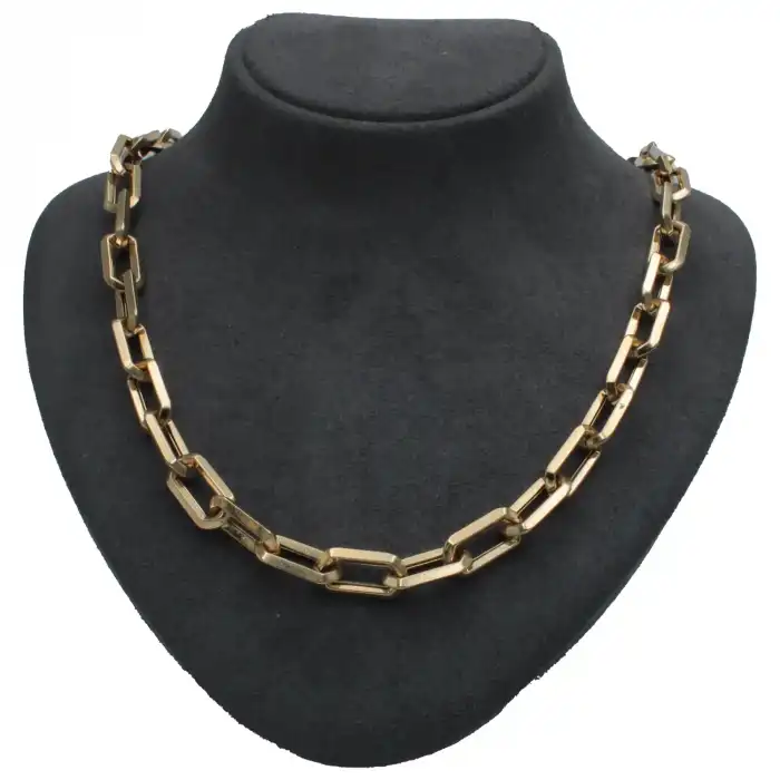 14 Ayar Zincir Ataç Kolye