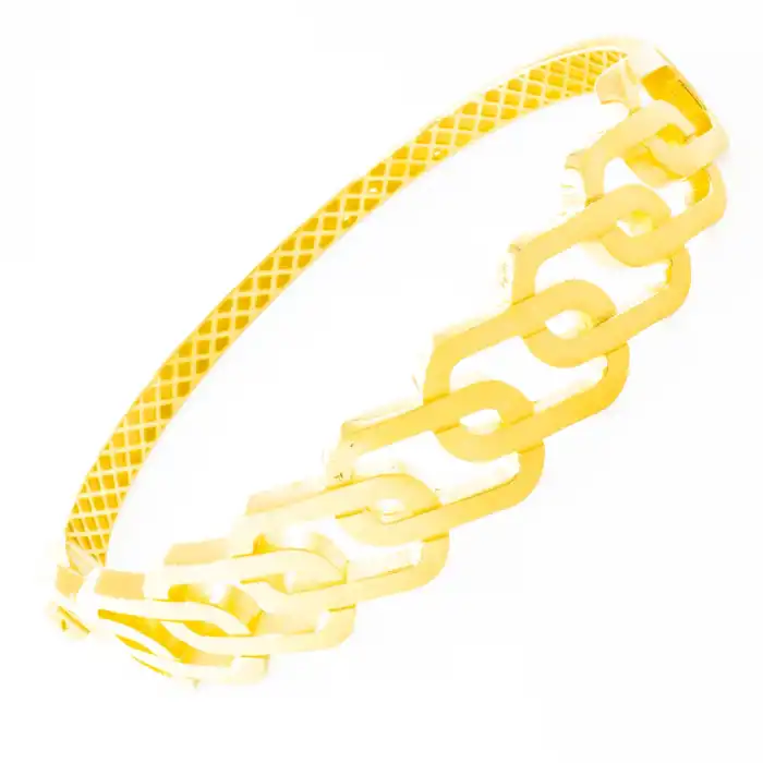 14 Ayar Zincir Kelepçe Bilezik