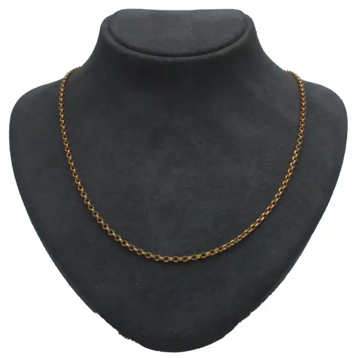 14 Ayar Zincir Minimal Kolye