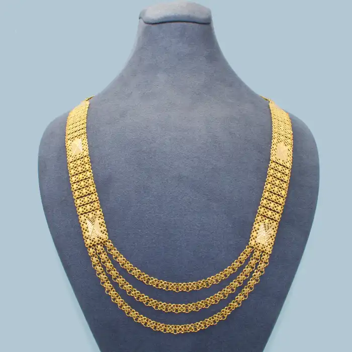 22 Ayar 3 Sıralı Urfa Akıtma Kolye