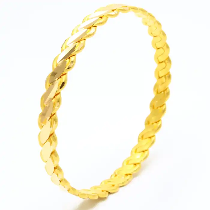 22 Ayar 50 Gram Yatırımlık Üçtelli Adana Burma Bilezik