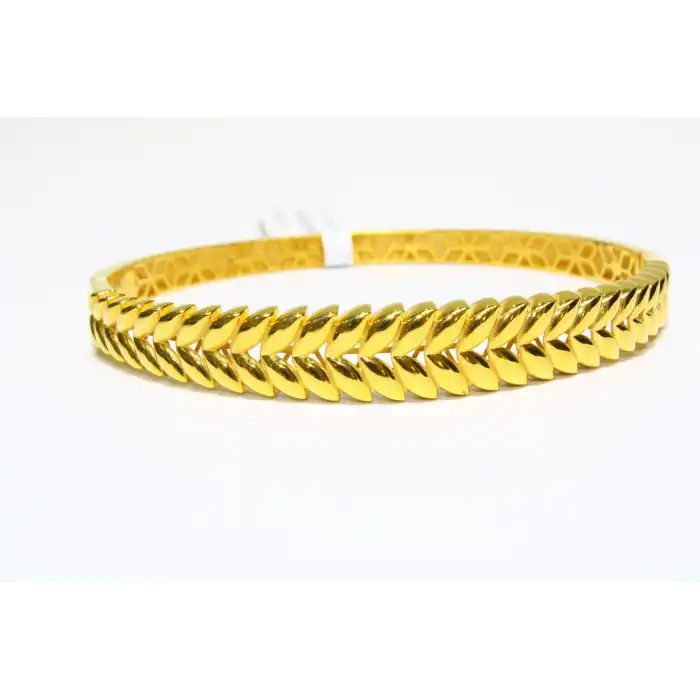 22 Ayar Altın Başak Modeli Kelepçe Bilezik 16.64 GR KLP2089