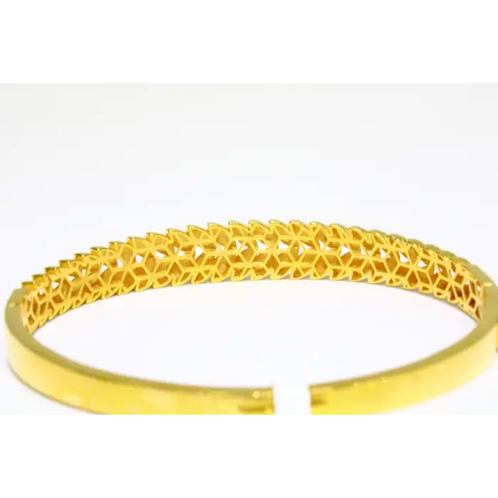 22 Ayar Altın Başak Modeli Kelepçe Bilezik 16.64 GR KLP2089