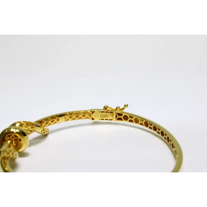 22 Ayar Altın Düğüm Model Günlük Kelepçe Bilezik 11.82 GR KLP2246