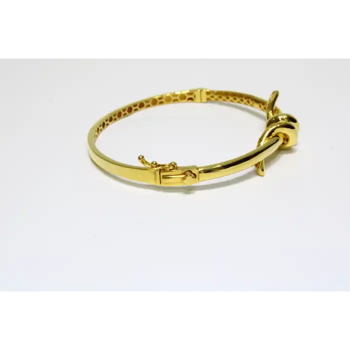 22 Ayar Altın Düğüm Model Günlük Kelepçe Bilezik 11.82 GR KLP2246