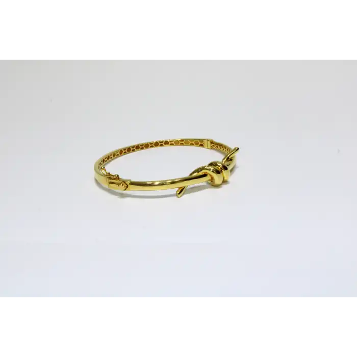 22 Ayar Altın Düğüm Model Günlük Kelepçe Bilezik 11.82 GR KLP2246