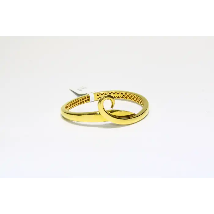 22 Ayar Altın Kuğu Modeli Kelepçe Bilezik 16.56 GR KLP1779