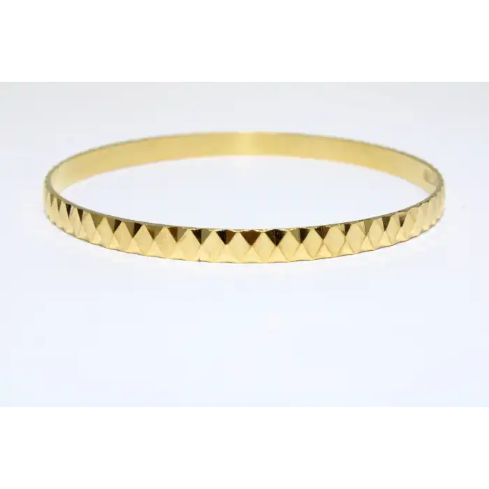 22 Ayar Altın Piramit Model Bilezik 16.23 GR