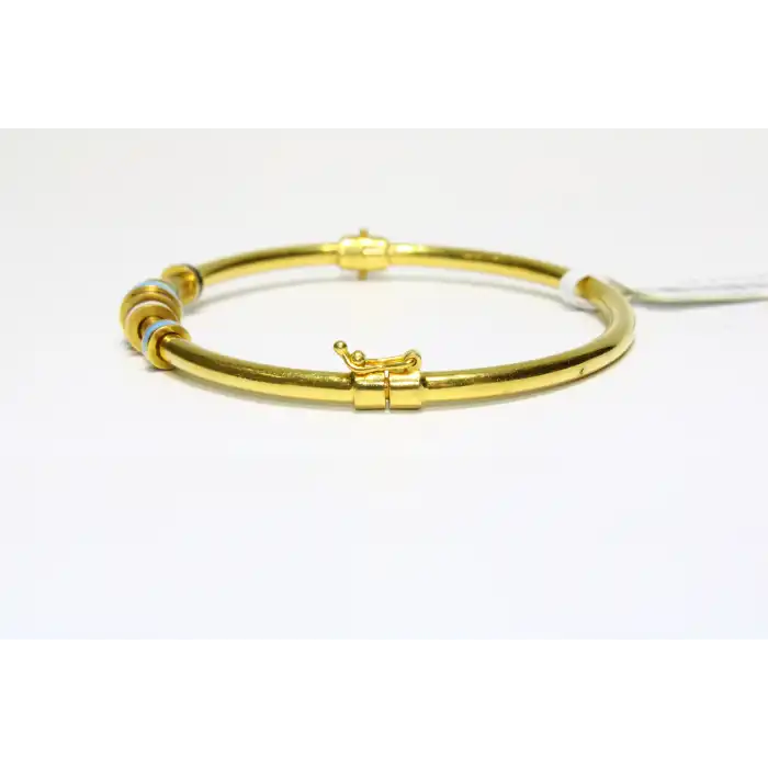 22 Ayar Altın Renkli Günlük Kelepçe Bilezik 10.46 GR KLP1123