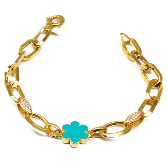 22 Ayar Ataç Yonca Bileklik