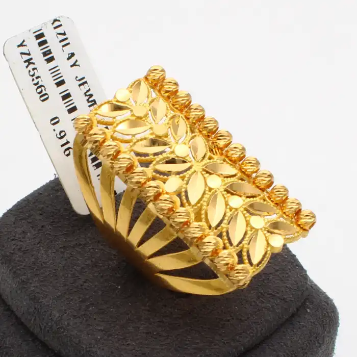 22 Ayar Başak Dorika Yüzük