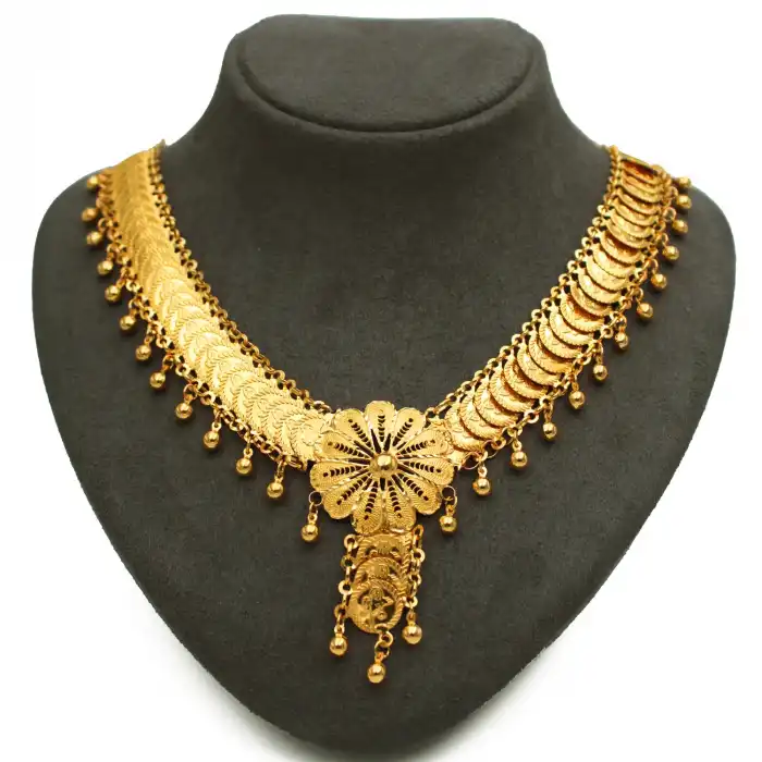 22 Ayar Baskı Reşat Kişniş Kolye